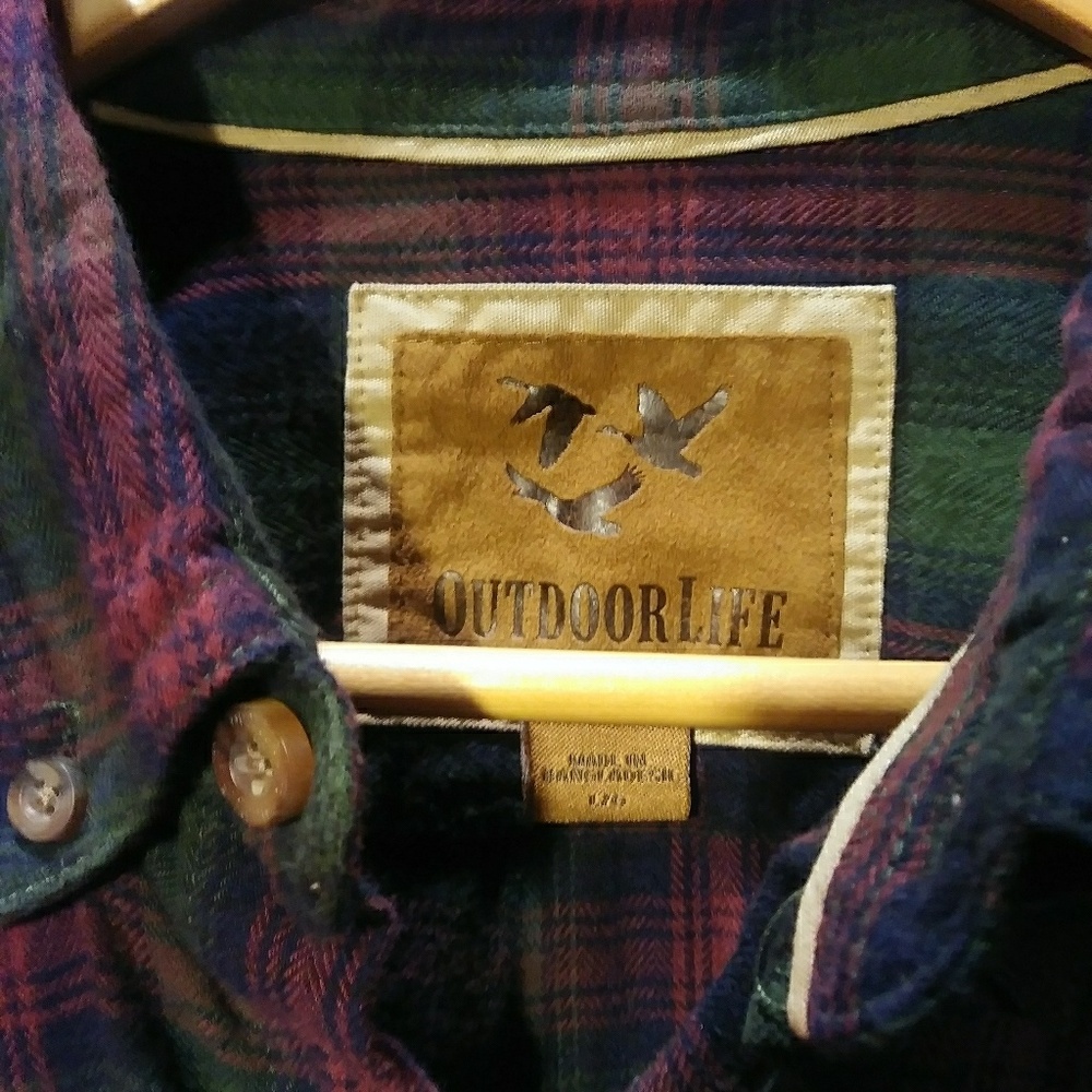 Men's casual button down shirt